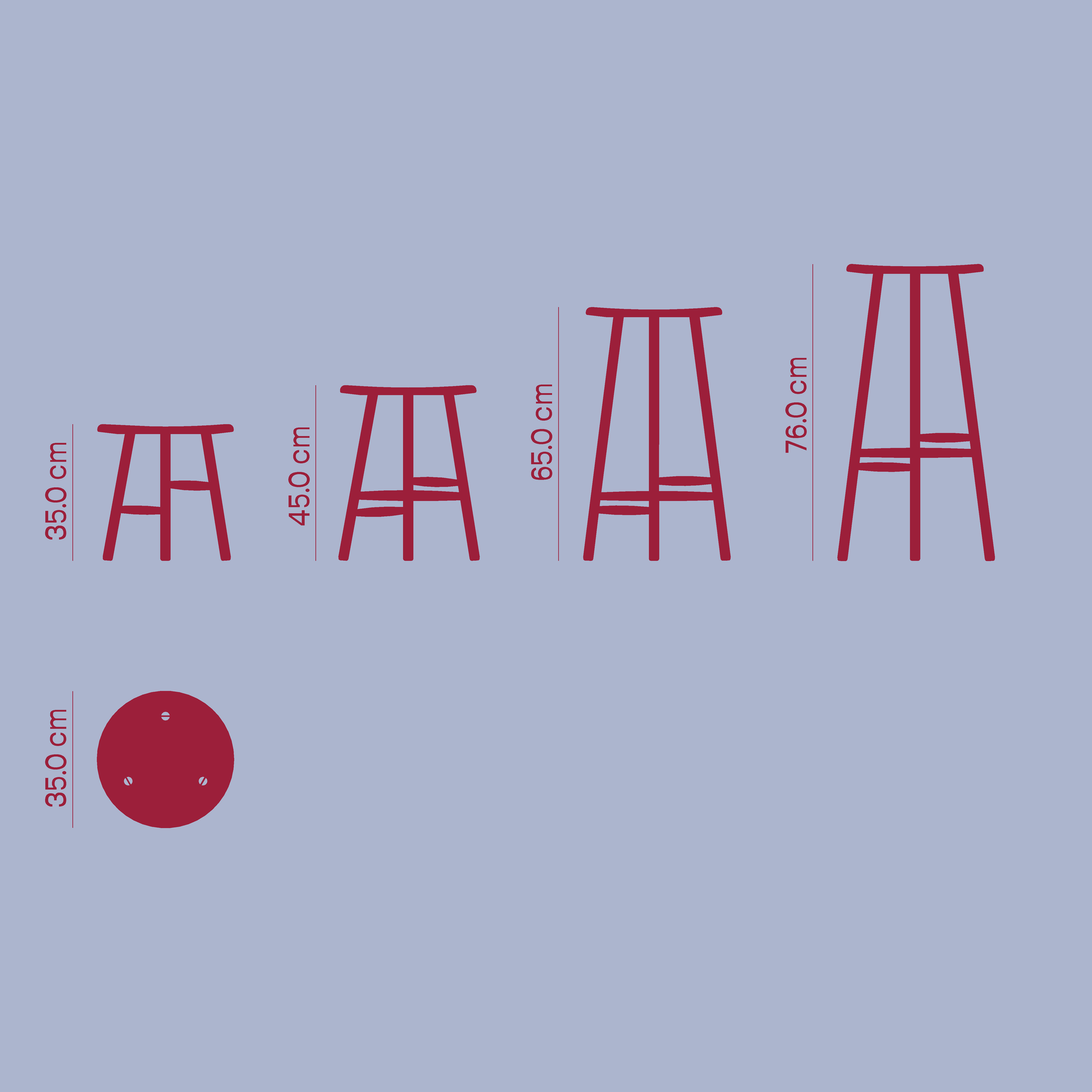 Teak Stool